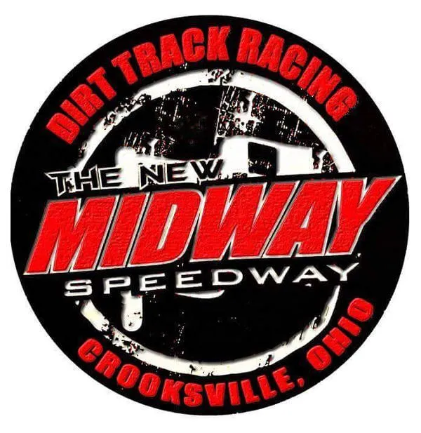 Midway Speedway race track logo